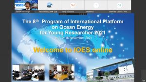 「海洋エネルギーに関する国際プラットフォーム人材育成事業」講演会の様子